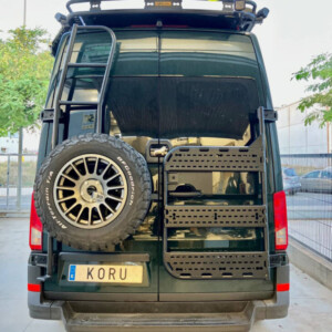 Cargodrager kort 180° scharnieren - TGE en Crafter 2017+