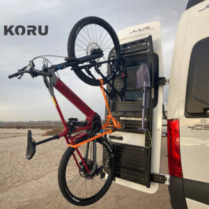 Vertical tilting bike rack (single)