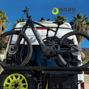 Fietsenrek Koru voor 2 fietsen - extendable tracks