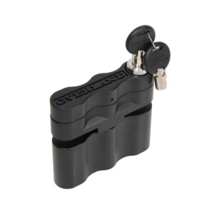 Overland Fuel - Lockable Mount - Including Lock Black
