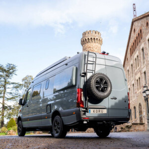 Reservewieldrager met ladder - mercedes Sprinter 907/910 - na 2018