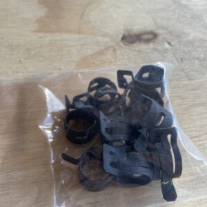 Veerbandklemmetjes 11 stuks